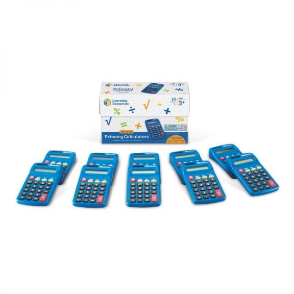 Primary Calculator, Set of 10