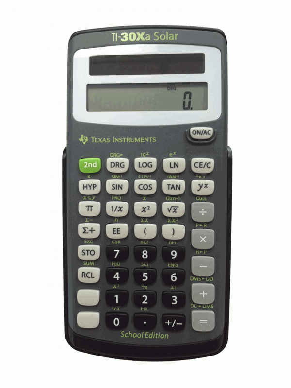 Texas Instruments TI-30XaSE Solar School Edition Calculator - Image 2