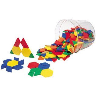 Mini-Set Pattern Blocks: .5 CM