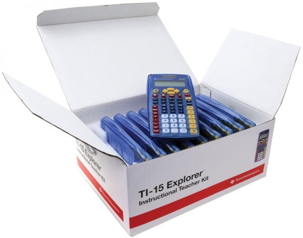 Texas Instruments TI-15 Calculator Teacher Kit Pack - Image 3