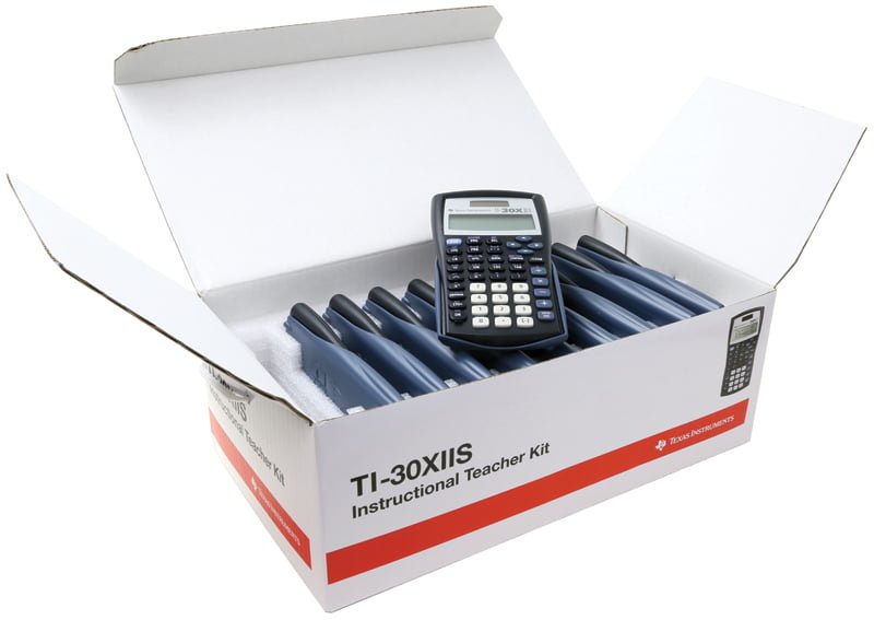 Texas Instruments TI-30X IIS Teacher Kit Pack of 10 - Image 3
