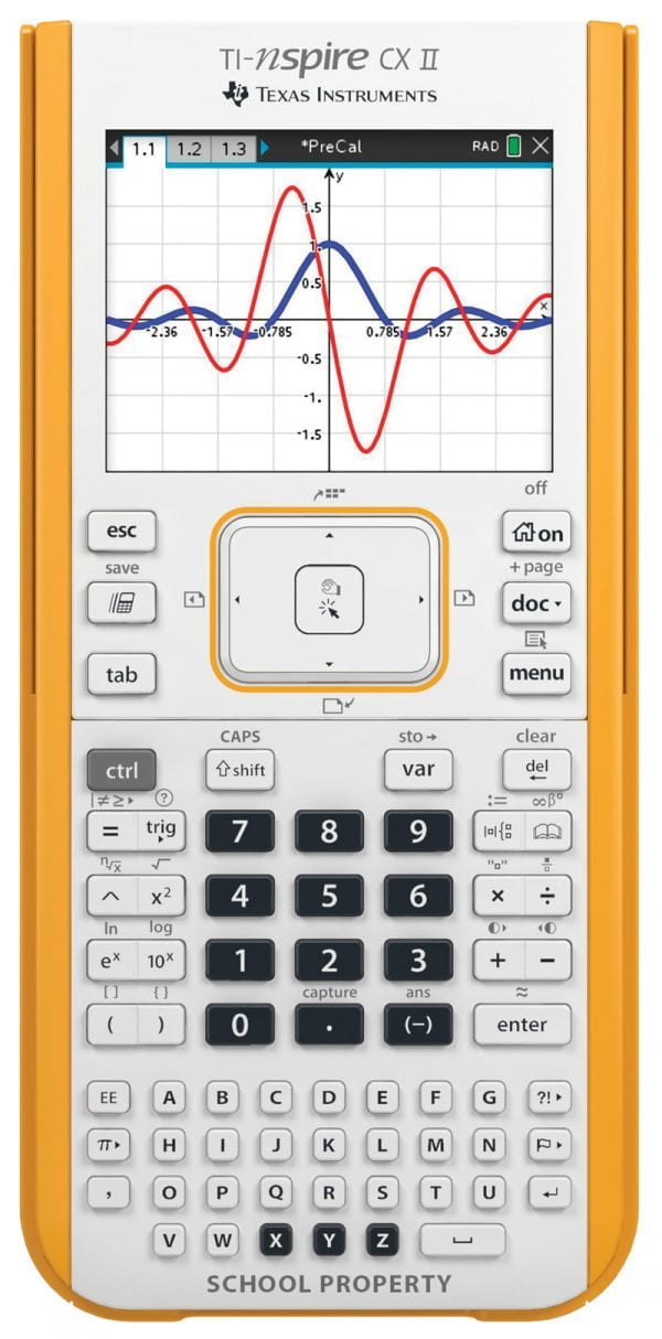 TI-Nspire CX II EZ Spot Graphing Calculator Navigator Bundle for 30 Users
