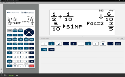 TI-30XS CALCULATOR ONLINE